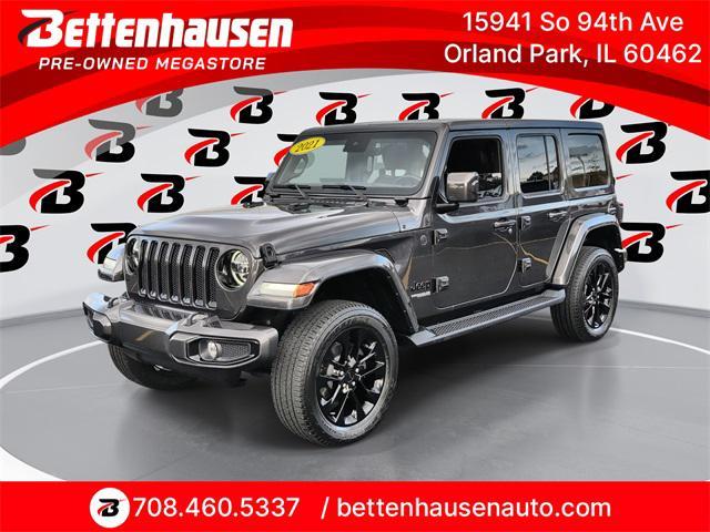 used 2021 Jeep Wrangler Unlimited car, priced at $38,990