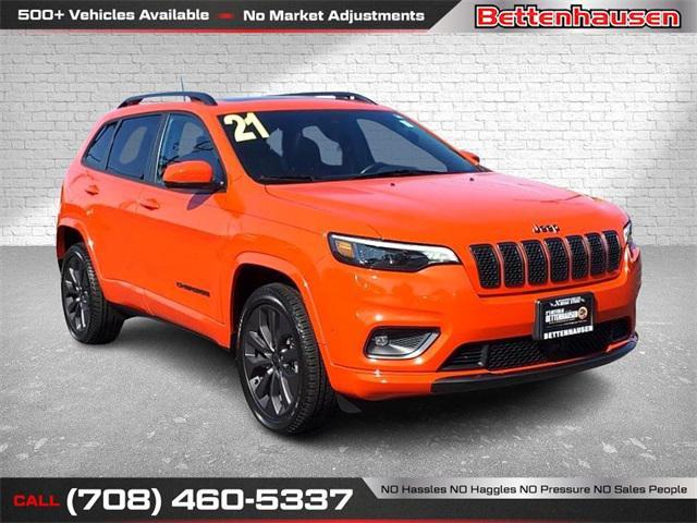used 2021 Jeep Cherokee car, priced at $25,790