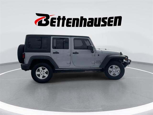 used 2016 Jeep Wrangler Unlimited car, priced at $16,297