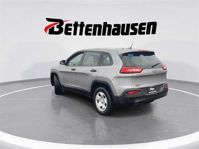 used 2015 Jeep Cherokee car, priced at $14,000