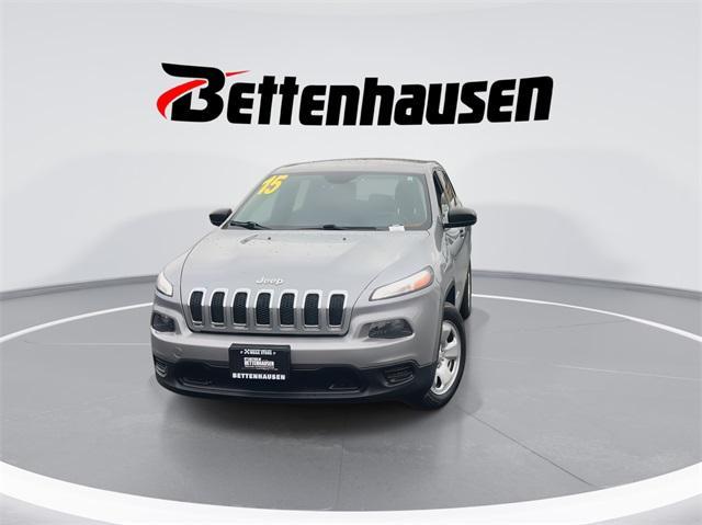 used 2015 Jeep Cherokee car, priced at $14,000