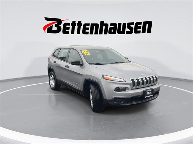 used 2015 Jeep Cherokee car, priced at $14,000