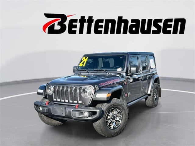 used 2021 Jeep Wrangler Unlimited car, priced at $41,877