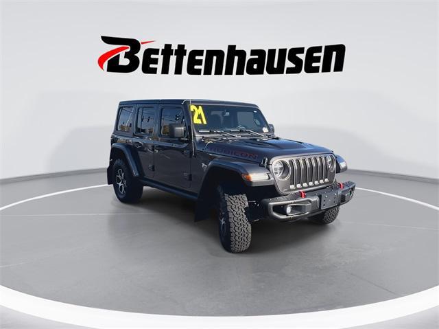 used 2021 Jeep Wrangler Unlimited car, priced at $41,877