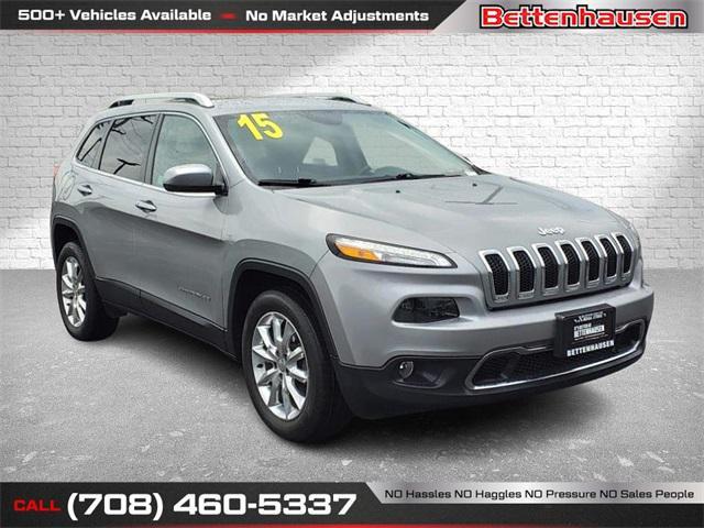 used 2015 Jeep Cherokee car, priced at $14,970