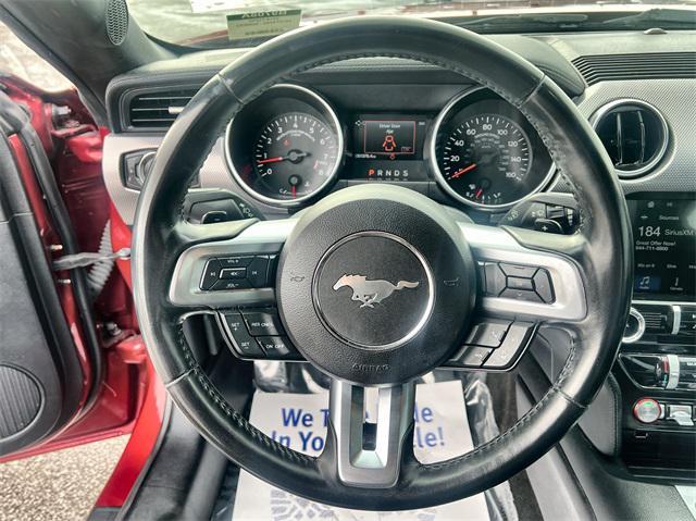 used 2018 Ford Mustang car, priced at $27,500