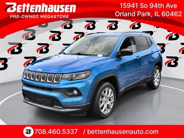 used 2022 Jeep Compass car, priced at $23,900