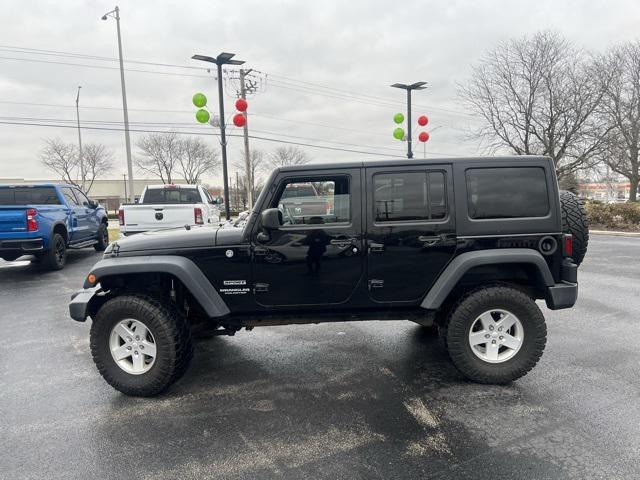 used 2016 Jeep Wrangler Unlimited car, priced at $17,995