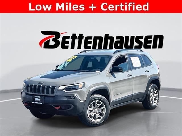 used 2022 Jeep Cherokee car, priced at $27,977