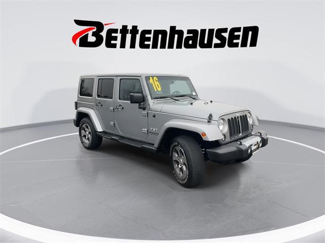 used 2016 Jeep Wrangler Unlimited car, priced at $20,990