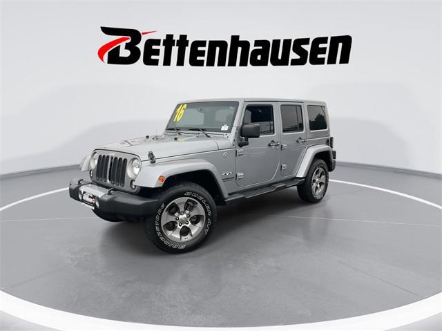 used 2016 Jeep Wrangler Unlimited car, priced at $20,990