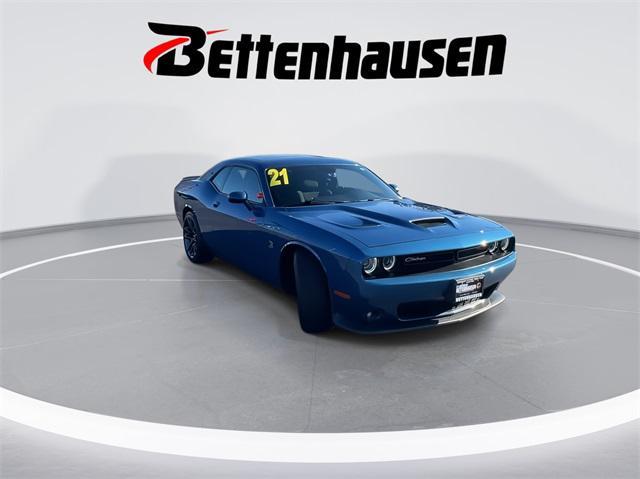 used 2021 Dodge Challenger car, priced at $35,850