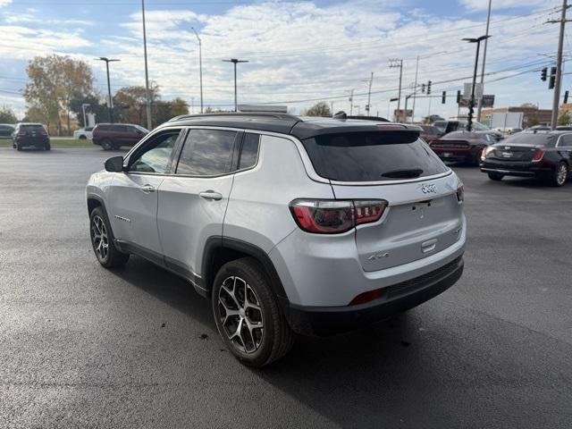 used 2024 Jeep Compass car, priced at $25,999
