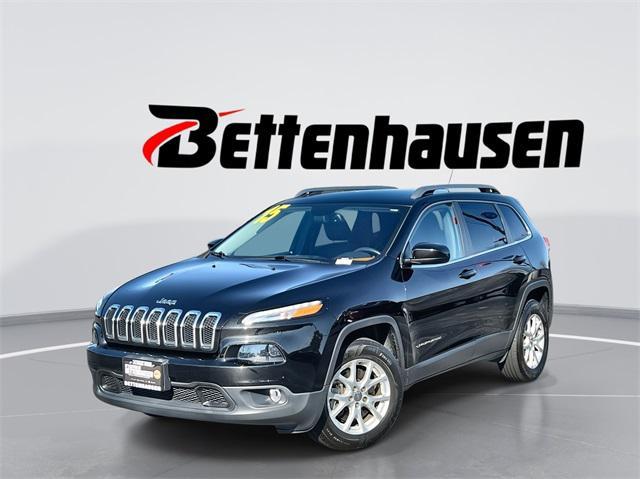 used 2015 Jeep Cherokee car, priced at $15,990