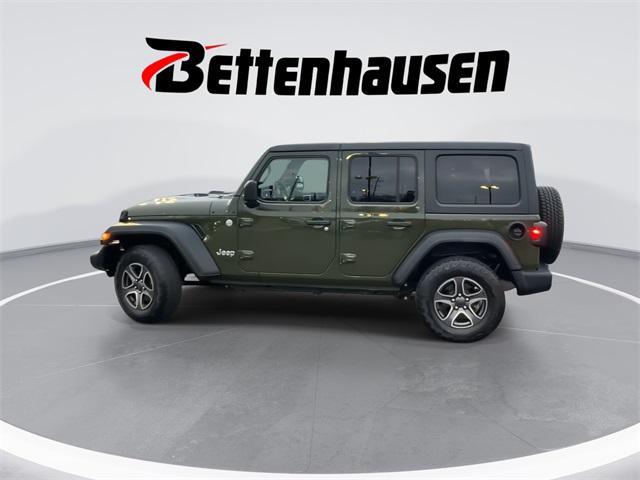 used 2021 Jeep Wrangler Unlimited car, priced at $28,492