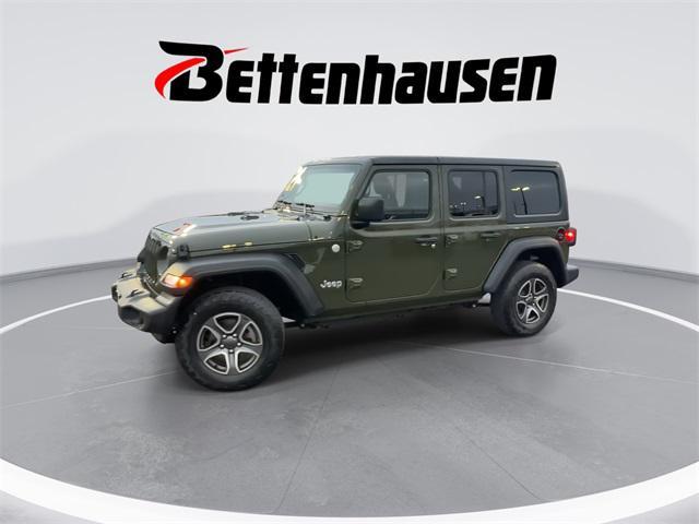 used 2021 Jeep Wrangler Unlimited car, priced at $28,492