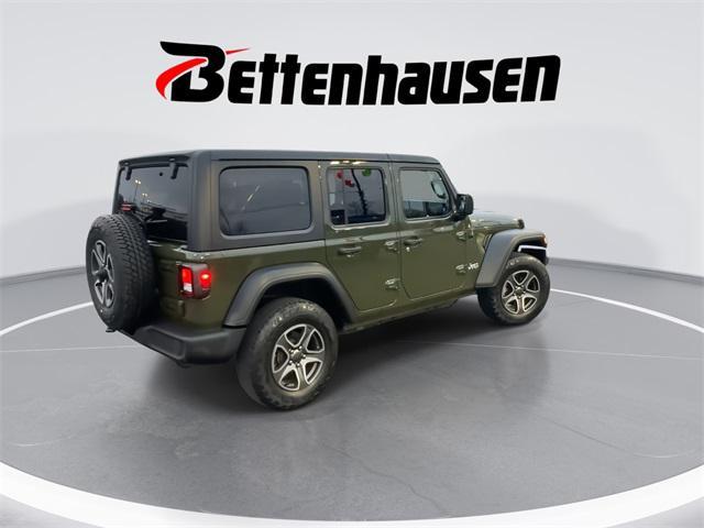 used 2021 Jeep Wrangler Unlimited car, priced at $28,492