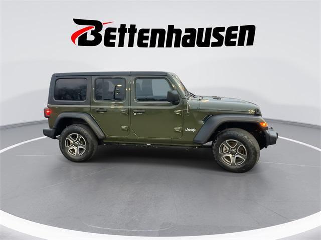 used 2021 Jeep Wrangler Unlimited car, priced at $28,492