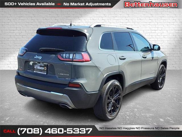 used 2021 Jeep Cherokee car, priced at $24,890