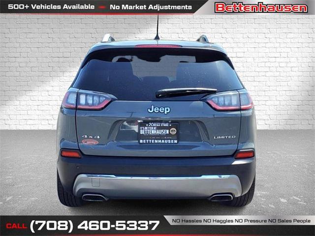 used 2021 Jeep Cherokee car, priced at $24,890