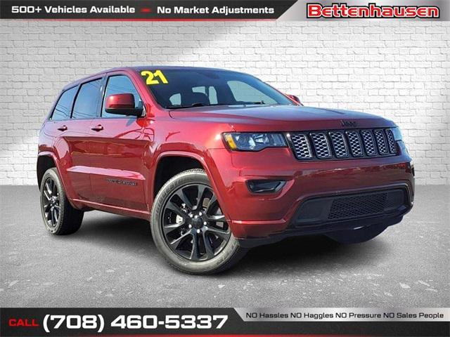 used 2021 Jeep Grand Cherokee car, priced at $28,590