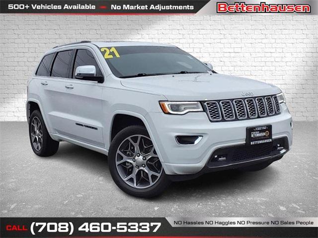 used 2021 Jeep Grand Cherokee car, priced at $37,670