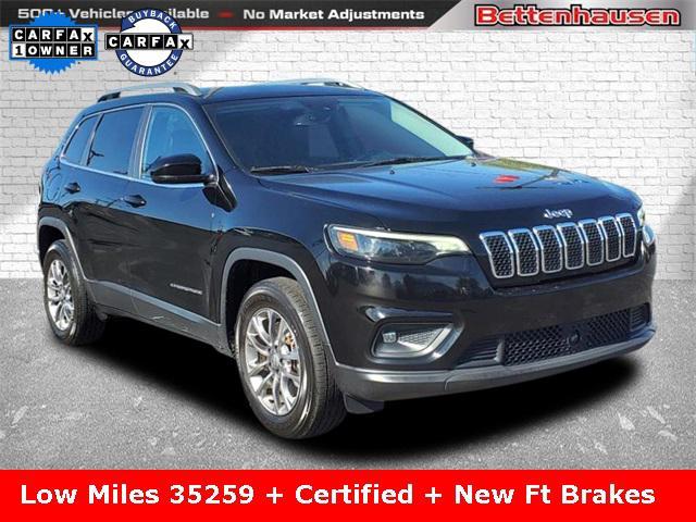 used 2021 Jeep Cherokee car, priced at $22,590