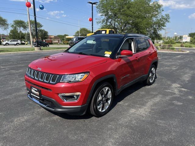 used 2021 Jeep Compass car, priced at $23,790