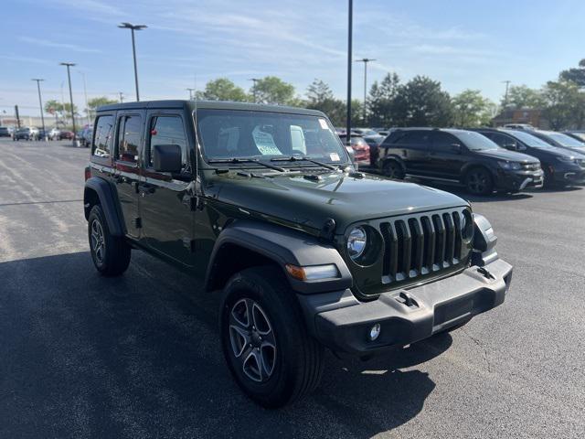 used 2022 Jeep Wrangler Unlimited car, priced at $35,869