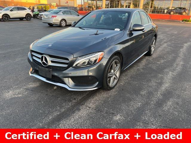 used 2015 Mercedes-Benz C-Class car, priced at $16,990