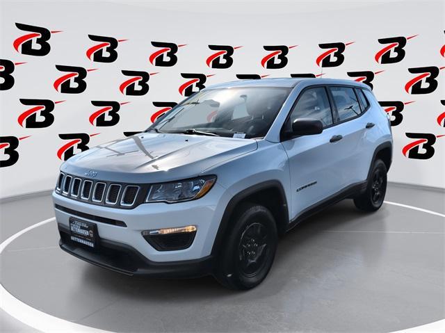 used 2021 Jeep Compass car, priced at $19,500