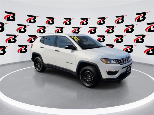 used 2021 Jeep Compass car, priced at $18,990