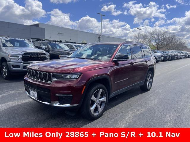 used 2021 Jeep Grand Cherokee L car, priced at $35,489