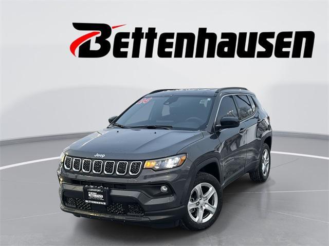 used 2024 Jeep Compass car, priced at $25,995