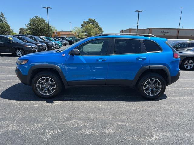 used 2021 Jeep Cherokee car, priced at $27,890