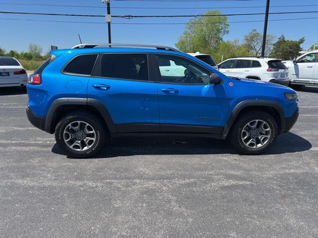 used 2021 Jeep Cherokee car, priced at $27,890