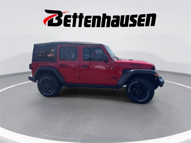 used 2021 Jeep Wrangler Unlimited car, priced at $28,390