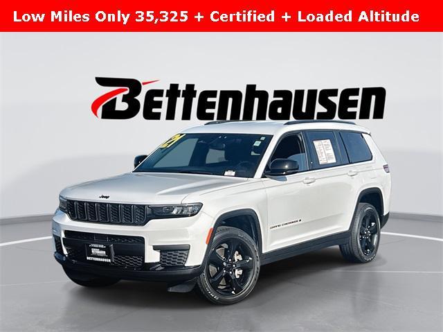 used 2021 Jeep Grand Cherokee L car, priced at $31,977