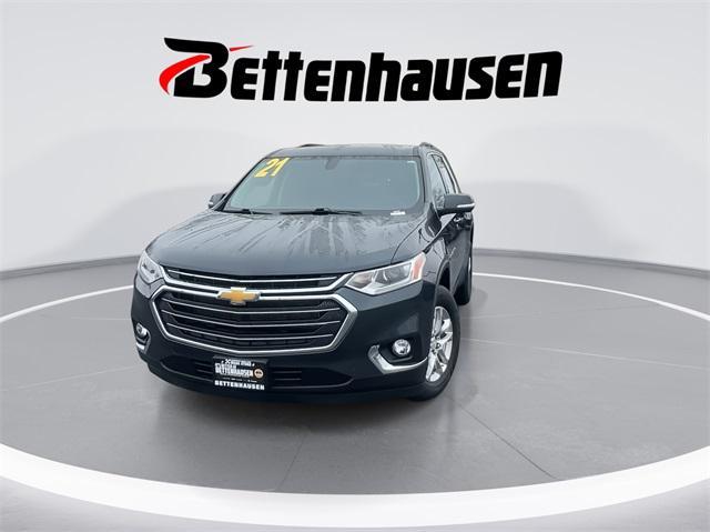 used 2021 Chevrolet Traverse car, priced at $21,290