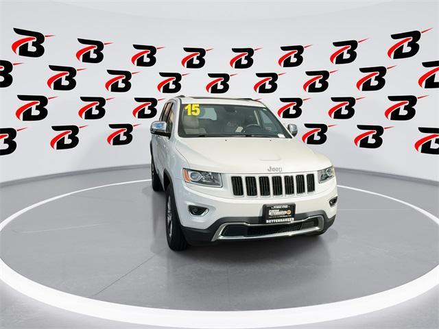 used 2015 Jeep Grand Cherokee car, priced at $14,000