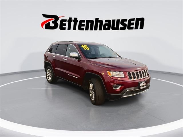 used 2016 Jeep Grand Cherokee car, priced at $14,490