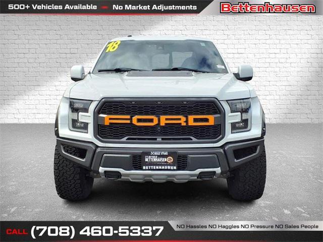 used 2018 Ford F-150 car, priced at $39,960