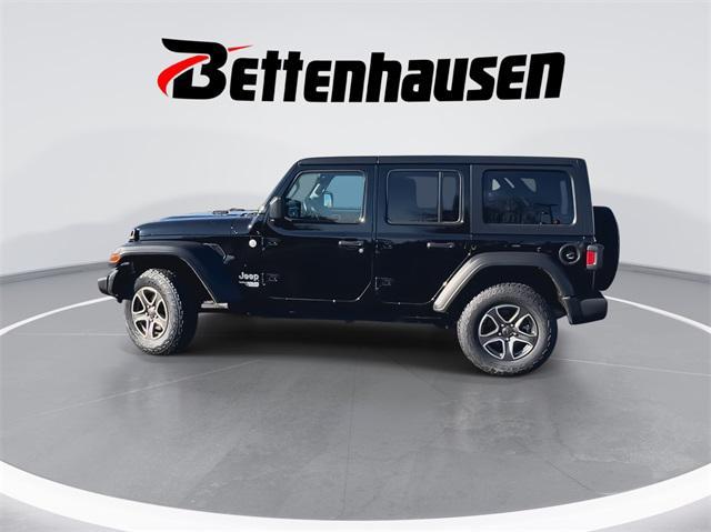 used 2021 Jeep Wrangler Unlimited car, priced at $32,877