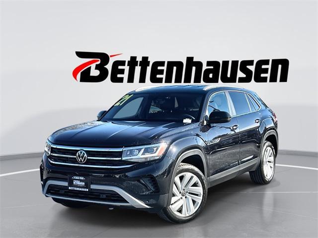 used 2021 Volkswagen Atlas Cross Sport car, priced at $24,977