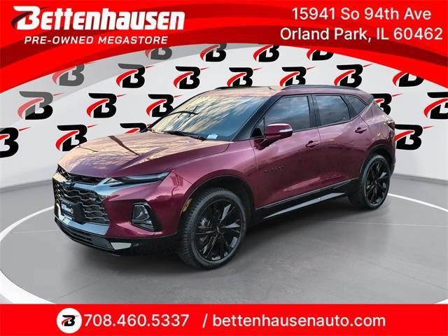used 2021 Chevrolet Blazer car, priced at $24,350