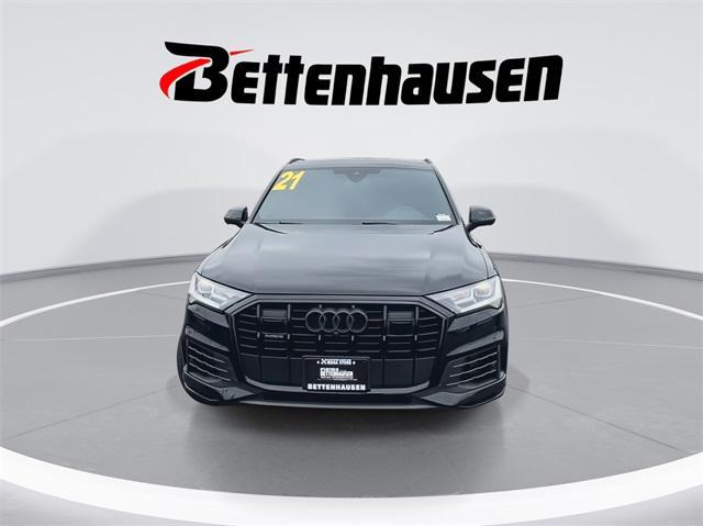 used 2021 Audi Q7 car, priced at $36,590