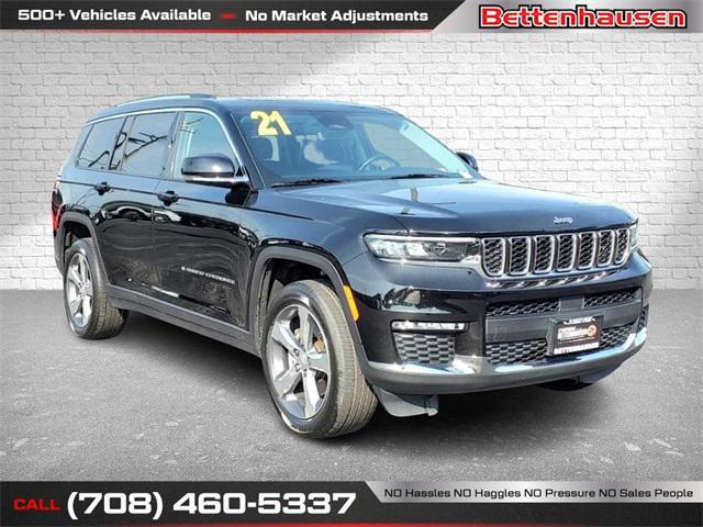 used 2021 Jeep Grand Cherokee L car, priced at $34,489