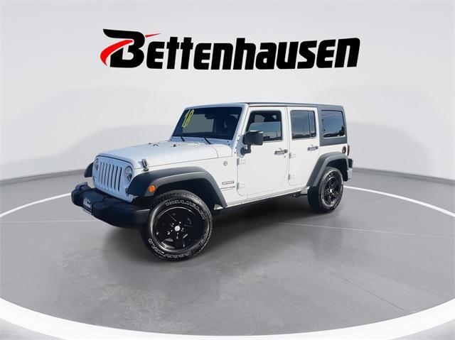 used 2018 Jeep Wrangler JK Unlimited car, priced at $21,477