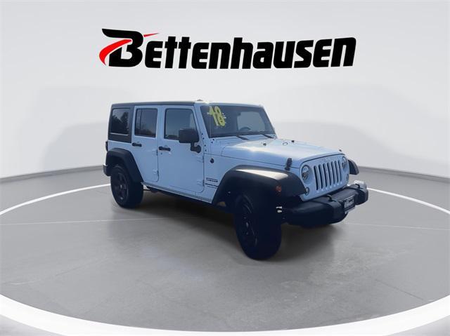 used 2018 Jeep Wrangler JK Unlimited car, priced at $21,477