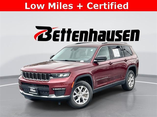 used 2021 Jeep Grand Cherokee L car, priced at $30,500